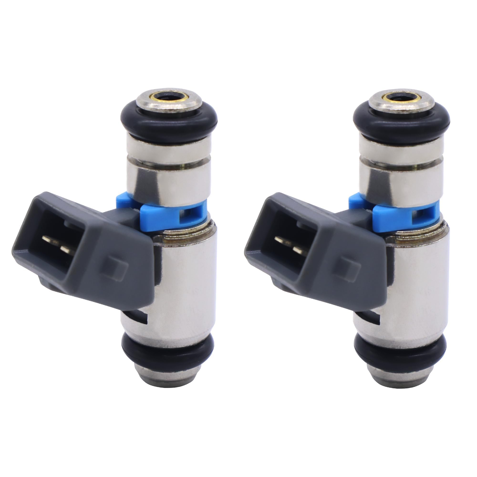IWP181 2PCS Fuel Injectors 4 Holes Compatible with Harley Davidson Sportster (EFI) - XL 883, XL 883R, Harley-Davidson Sportster Custom - XL 1200C, XL 883C, Harley-Davidson Sportster Forty-Eight