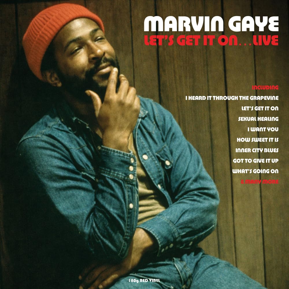 Marvin Gaye Let's Get It On... Live, Limited Red Edition Soul & Motown Classics Live
