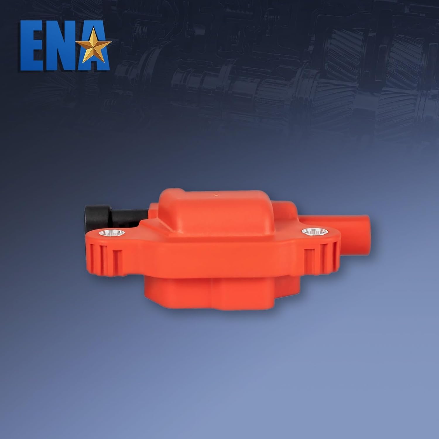 ENA 8 Red Square Ignition Coil Pack with Platinum Spark Plug Compatible with Chevrolet GMC Buick Tahoe Colorado Impala Canyon Envoy Allure Rainier Express 2007 2008 2009 2010 2011 2012 2013 2014 2015