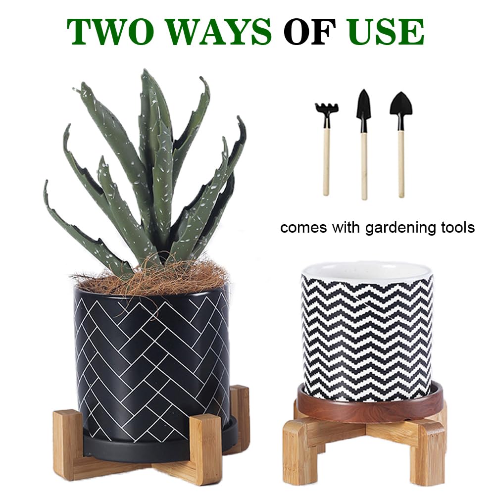 ARTORA Small Wood Plant Stand - Image 4