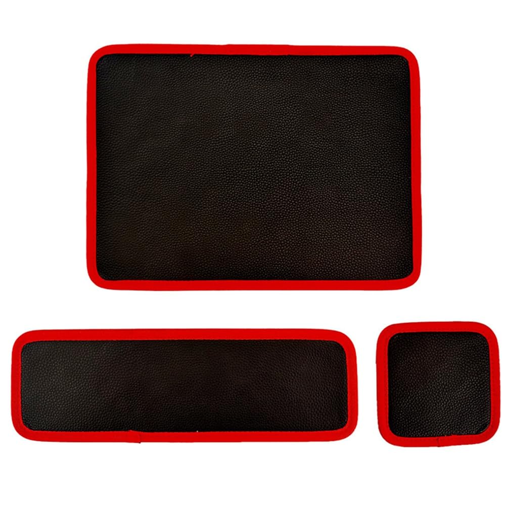 Flexibles Magnetisches Werkzeugmatte 3 PC Tray Halter - Optimal für Garage, Auto Reparatur (12,8x9,8/12,6x4 / 6,3x5,3)