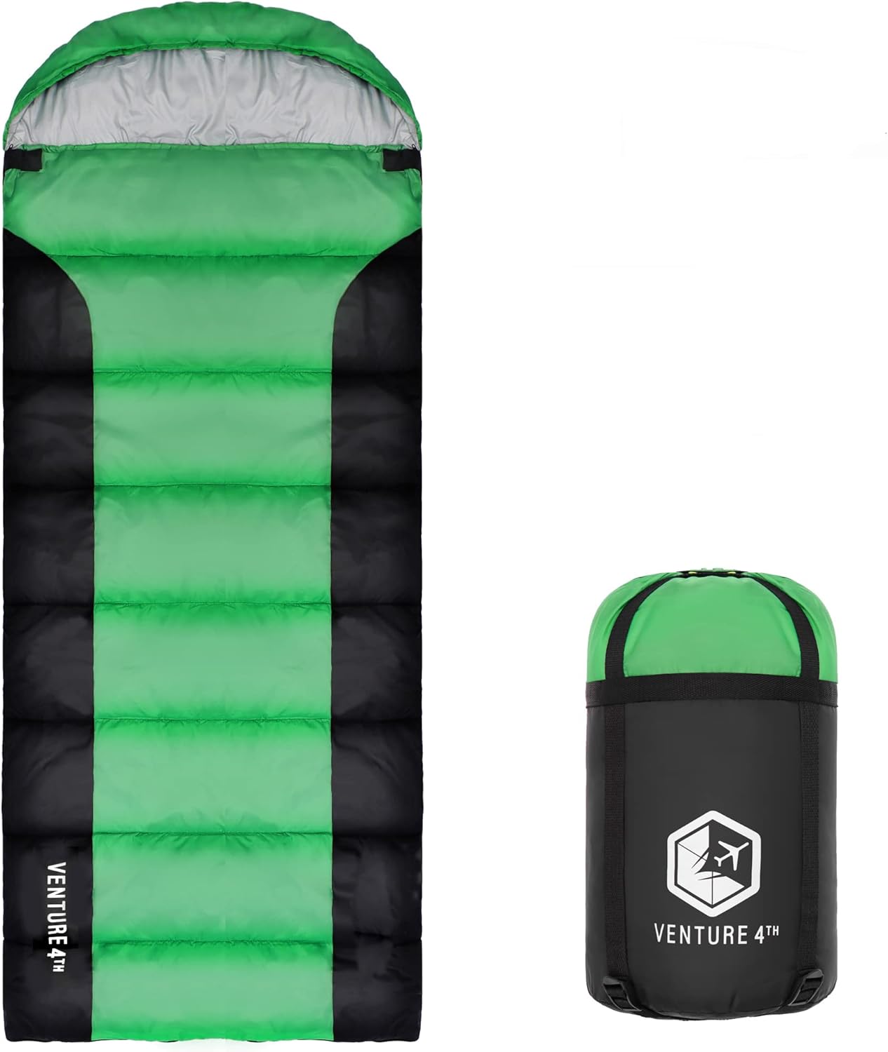 VENTURE 4TH Backpacking Sleeping Bag – XXL, Double and Single Sizes – Lightweight Warm & Cold Weather Sleeping Bags for Adults, Kids & Couples – Ideal for Hiking, Camping & Outdoor Adventures VENTURE 4TH Backpacking Sleeping Bag – XXL, Double and Single Sizes – Lightweight Warm & Cold Weather Sleeping Bags for Adults, Kids & Couples – Ideal for Hiking, Camping & Outdoor Adventures