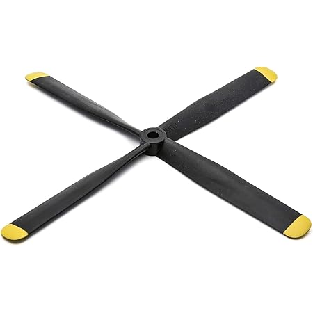 Hélice 4 Pales E-flite 14,5x9 Pouces Pour Avion DRACO 2m - Référence Z-EFLP145904B, Neuve