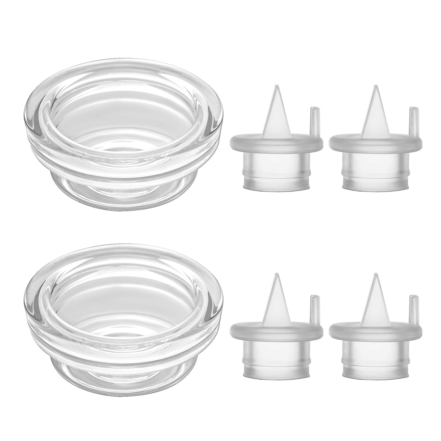 Photo 1 of Replacement Parts Compatible with Avent Comfort Pump, White Valve, Silicone Diaphragm for Single and Double Electric Pumps SCF332/SCF334/SCF393/SCF391