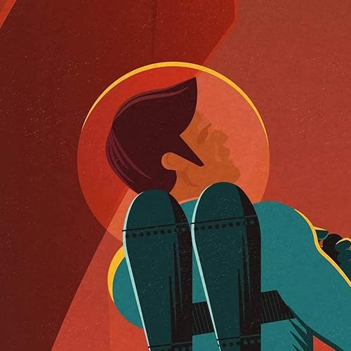 Miniatura 5 de Juego de tres (3) carteles de SPACE X Prints  Asociación de Colonización y Turismo de Marte  Valles Marineris, Phobos & Deimos y Olympus Mons  cada