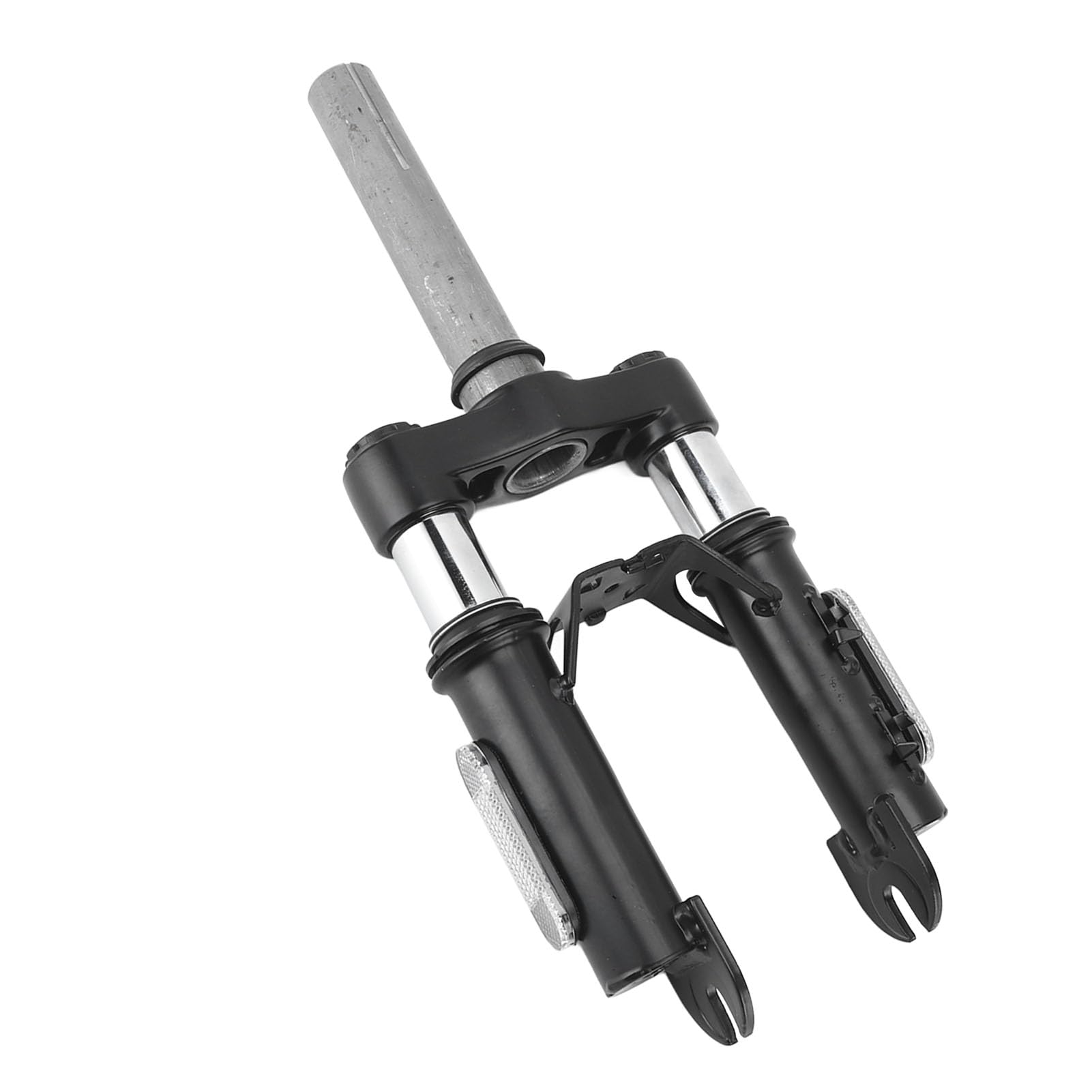 Dilwe Amortisseurs Avant, Kit de Suspension de Fourche Réglable en Acier Inoxydable pour Remplacement de Support de Scooter électrique