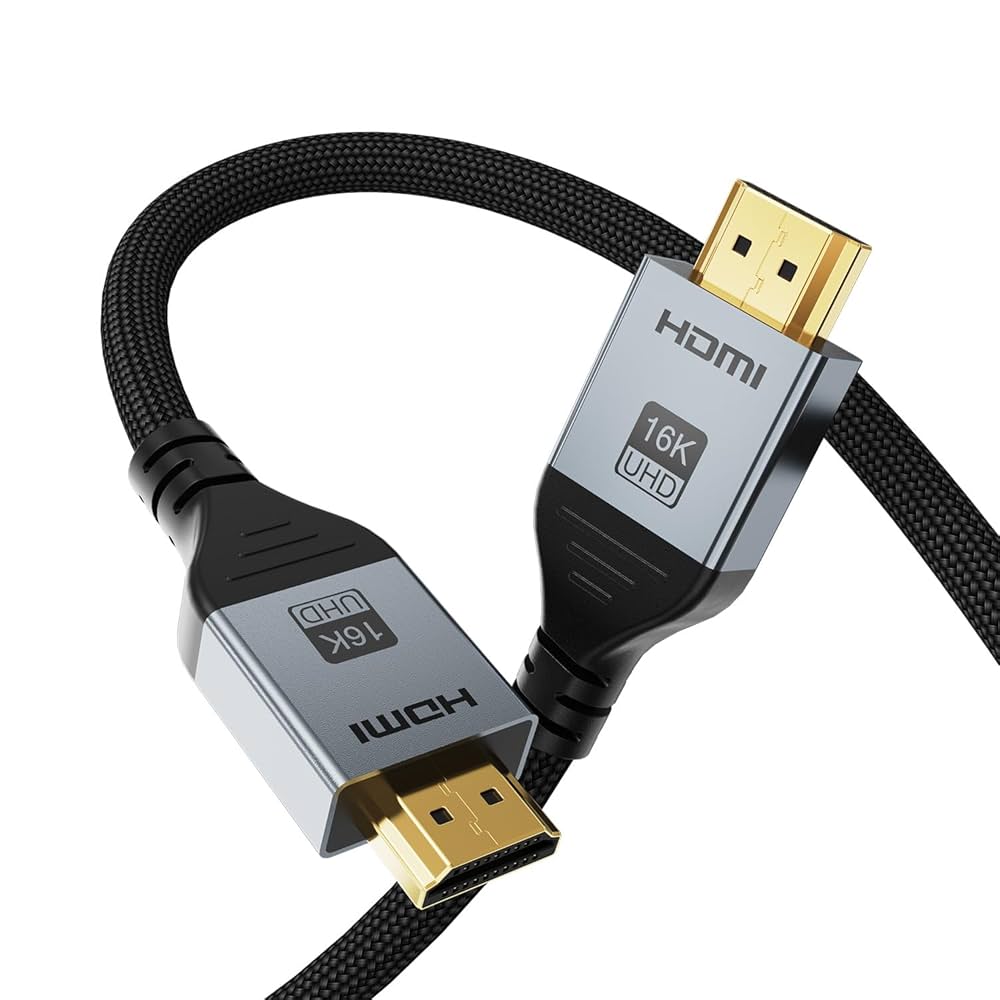 HDMIケーブル Amazon | Angusplay 16K HDMI 2.2 ケーブル 2M 96Gbps 超高速