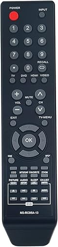 Miniatura 4 de NS-RC05A-13 Mando a distancia de repuesto para Insignia TV NS-24LD100A13 NS-24LD120A13 NS-29LD120A13 NS-32LD120A13 NS-19ED200NA14 NS-24ED200NA14