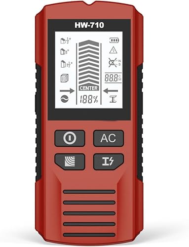 Electronic Wall Scanner Tool for Projects Safely Locates Pipe Wire and Wood Framing Before Drilling Wall Observer with Conditioning Detections
