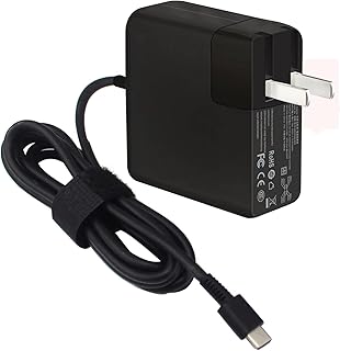 65W 45W USB Type-C Adapter Charger Fit for HP Chromebook 11 11A G6 EE X360 11-AE 14-CA 14-DA 14-DB 14A-NA 15-DE Series Spectre x2 x360 13-A Elite x2 x360 1012 G1 G2 Pavilion x2 - Shareway