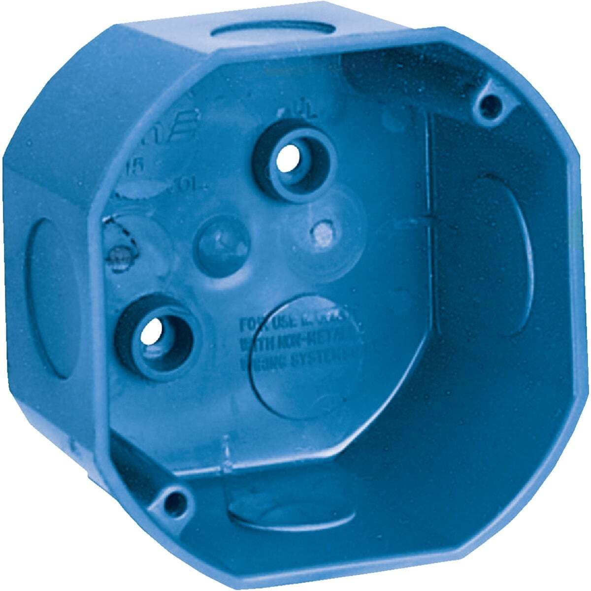 Allied Moulded Products SB-3 Thermoplastic 3-Gang Residential/Receptacle Adjustable Electrical Switch Box 5-13/16 Inch x 3-3/4 Inch x 3-9/16 Inch 61 Cubic-Inch SliderBox