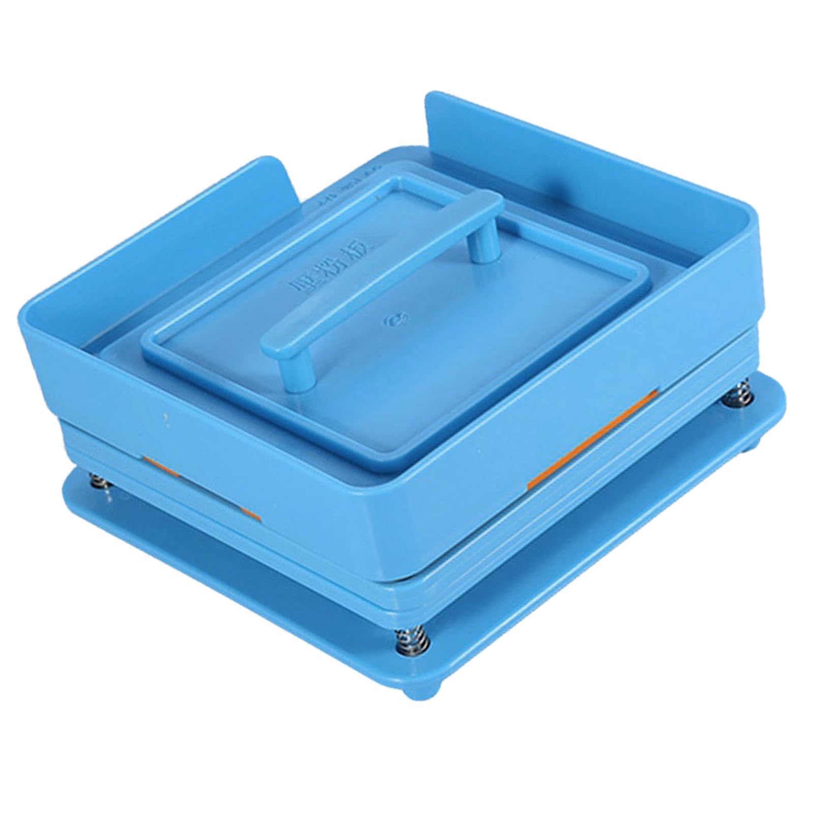Ejoyous Riempitrice di Capsule 100 Fori (00#), Riempitrice per Capsule Facilmente e Rapidamente Manuale Senza Parabola per Polvere per Clinica Ospedaliera, Blu