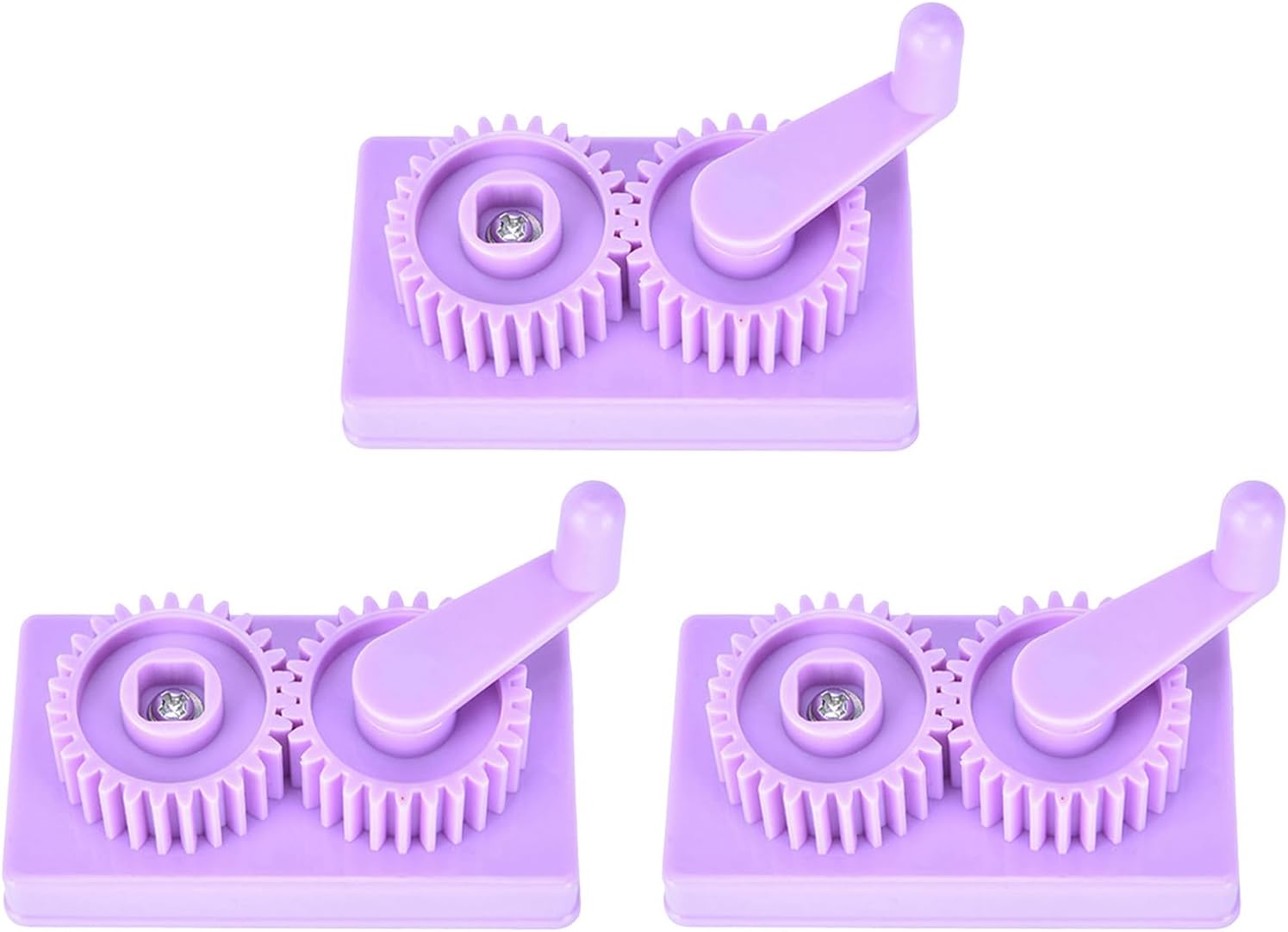 Wakauto 3pcs Paper Quilling Rolling Tool, Plastic Crimping Tool for Craft