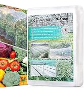 Garden Netting for Veg Patch Fine Mesh, 3x10M Insect Netting for Vegetables Garden Vegetable Plan...