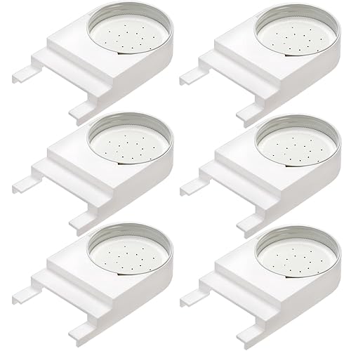 Lawei - Paquete de 6 comederos de abejas, comederos de entrada de plástico para colmenas, comedero de colmenas de abeja, agua, azúcar, jarabe,