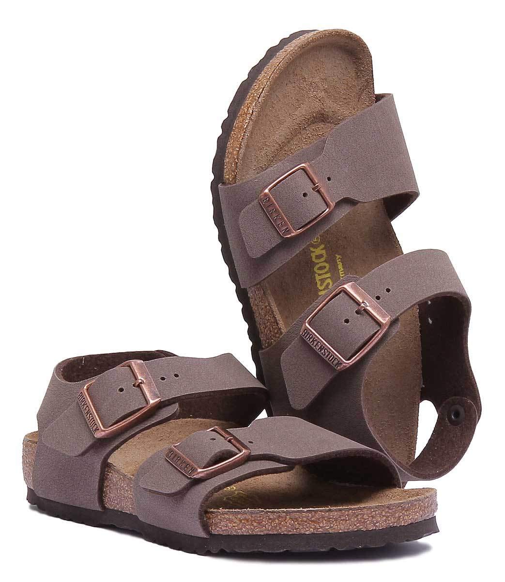 Birkenstock Kids New York BF-NUBUK chodaki dziecięce uniseks