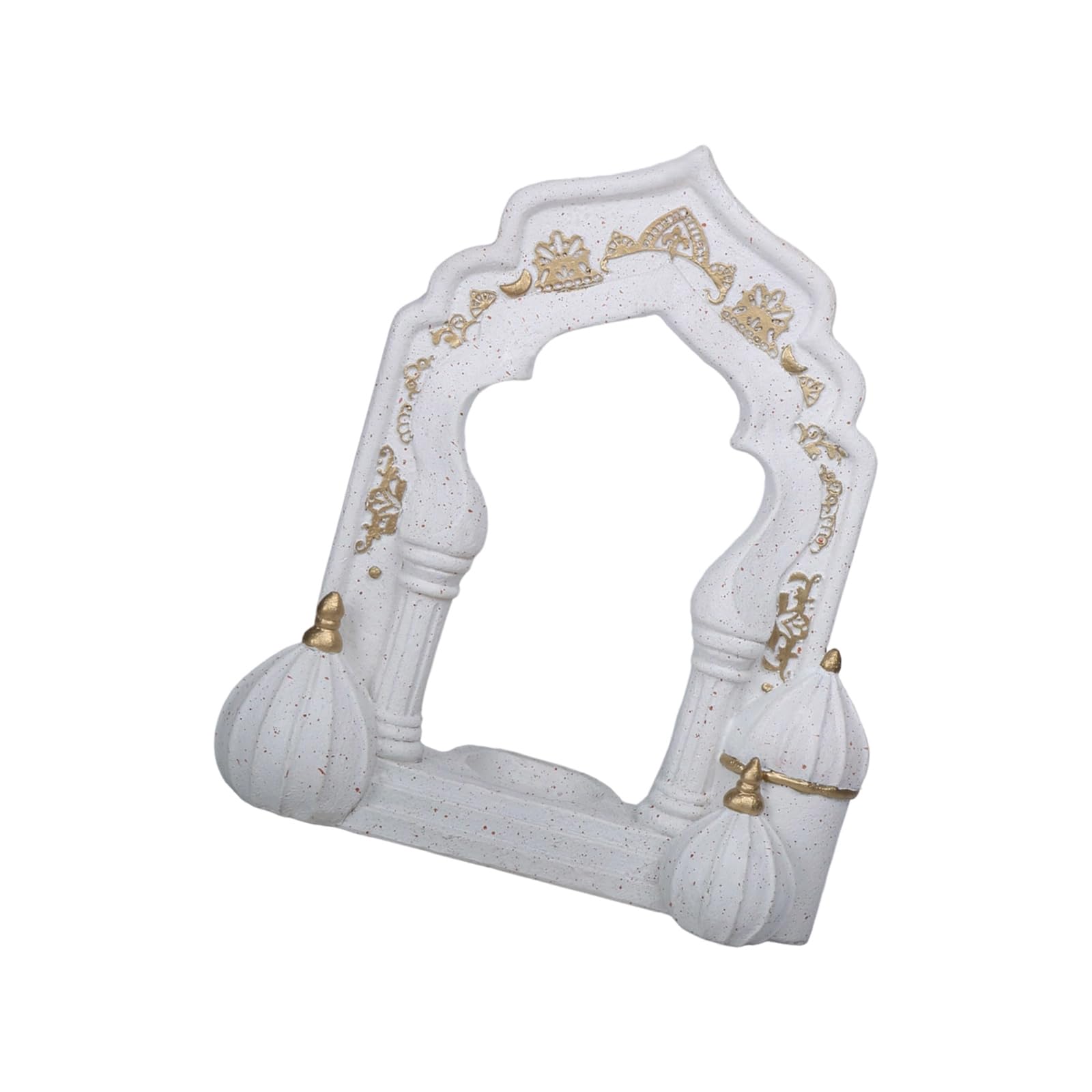 Kalttoy Artistic Arabic Moons Castles Resin Figurine Ornament with Cultural Design for Home and Decors Tabletop Enhancement Islamics Castles Sculpture
