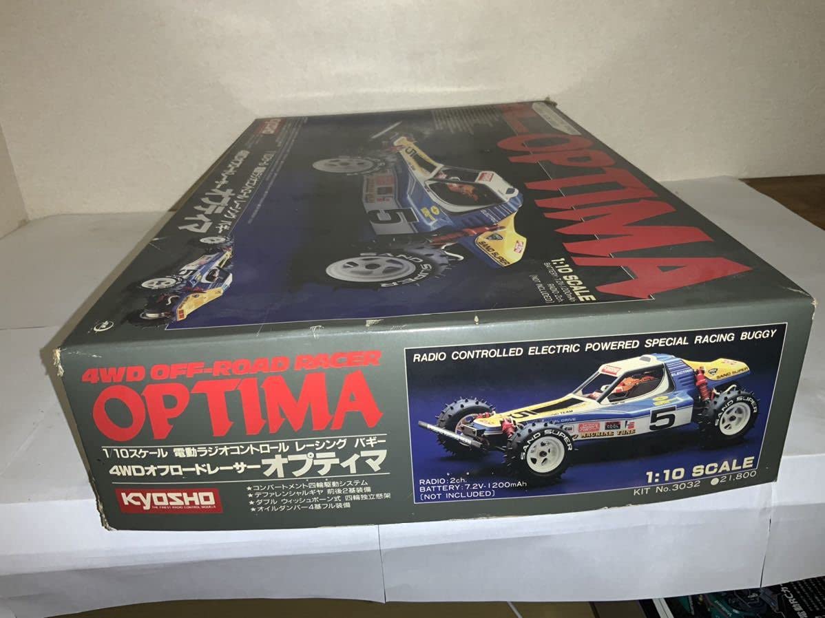 ラジコンカー　京商1/10電動4WD オフロードレーサー オプティマ 組立済品 京商 オプティマプロ 4WD 1/10オフロードレーサー 復刻版 Amazon
