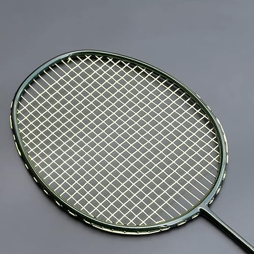 SHZBCDN - Raqueta de bádminton 100 % tejido de fibra de carbono, raquetas profesionales de 22 a 32 libras, velocidad de pádel deportiva (color B,