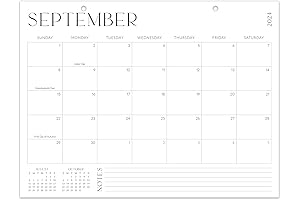 Sleek 2024-2025 Desktop Calendar: Minimalistic Organization for Your Desk