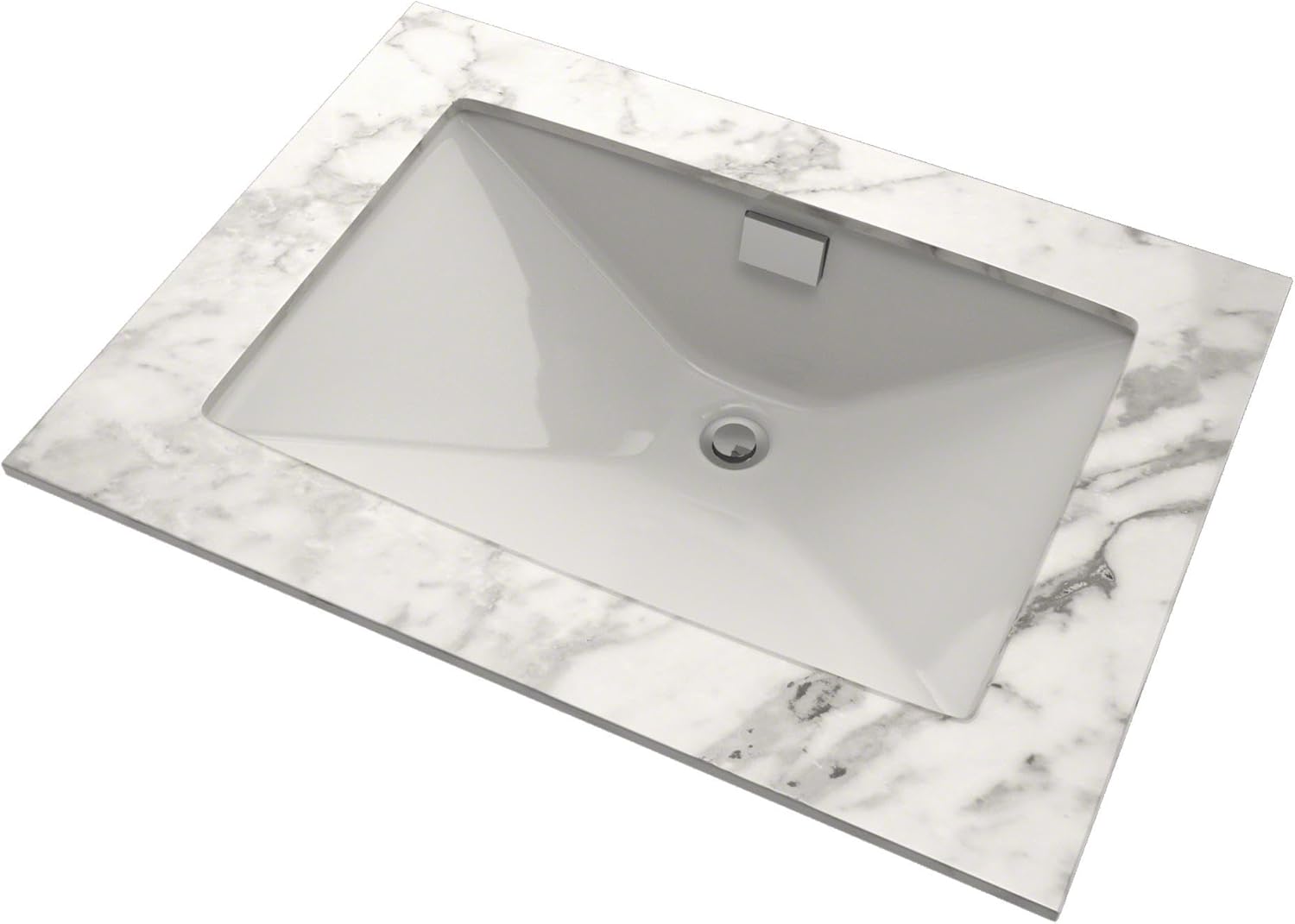 TOTO LT931#11 LLOYD bathroom-hardware, Undercounter Mount, Colonial White