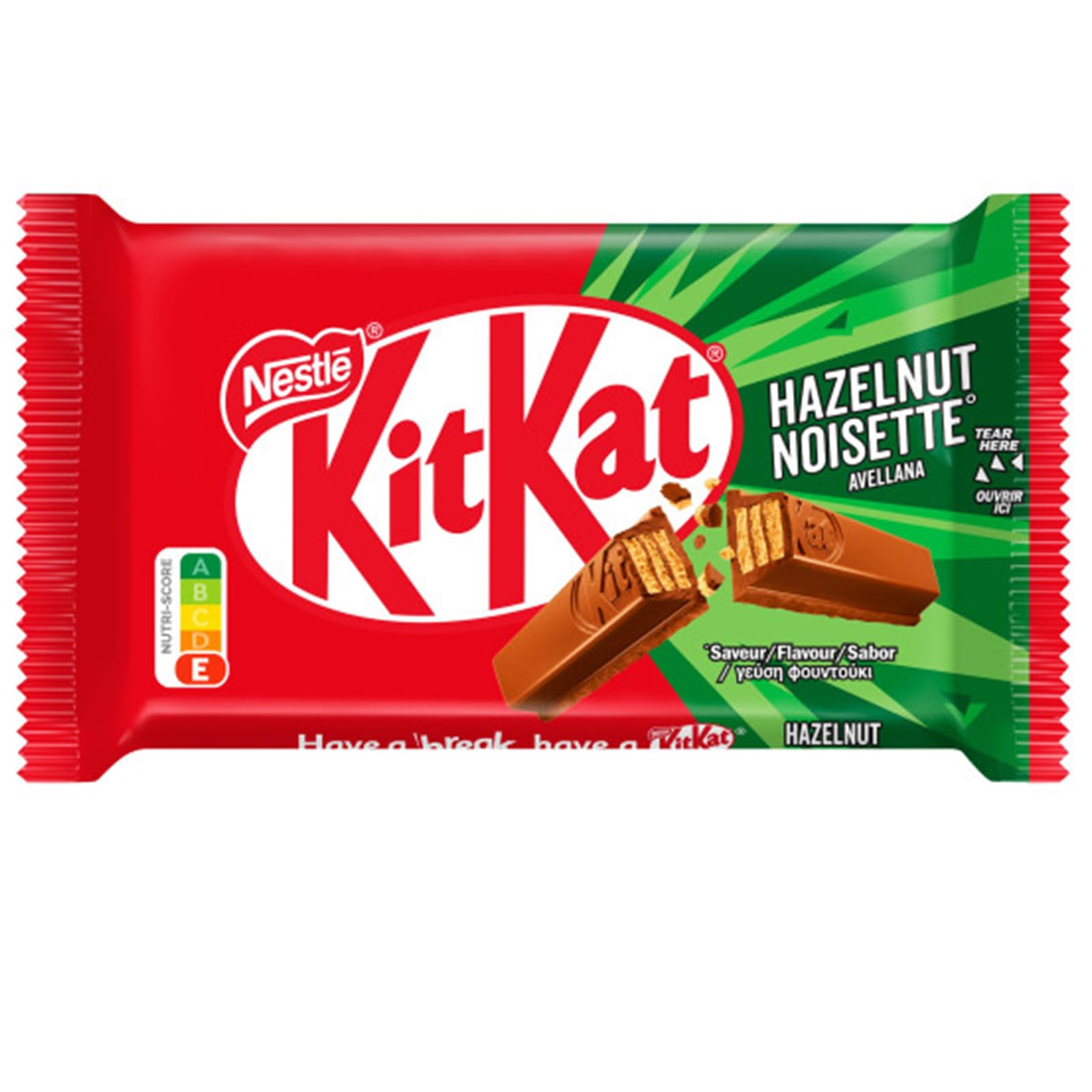Llavero Deliex y Caja de 24 barritas de KitKat Avellana - Snacks - 24 x 41,2 g