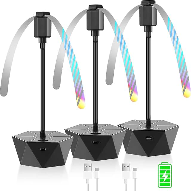 Fly Fans for Tables Rechargeable Fly Repellent Fans