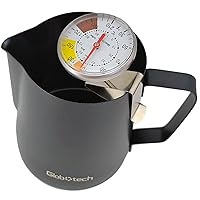 Vista 5 de Termómetro de espuma de leche para café y chocolate, termómetro de acero inoxidable de espuma de leche espumosa de capuchino para jarras de vapor