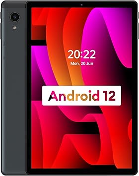 Android 12 Tablet, Headwolf WPad 1 10.1 inch Tablet, FHD 1920*1200 Display, MediaTek Octa-core CPU, 4GB RAM 128GB ROM, 8MP+16MP Dual Camera, 5G WiFi, Kid Space Learning Tablet, 6600mAh Battery, BT 5.0