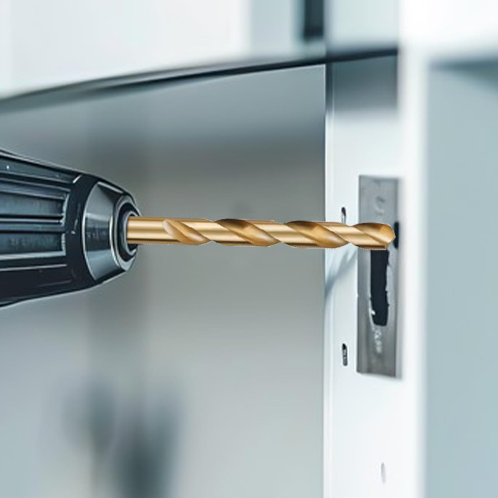 Kit De Brocas De Taladro Helicoidales De Acero | Bits De Inserción Y Conducción Versátiles Para Destornillador - Accesorios De Destornillador Para Electrónica Muebles Computadora