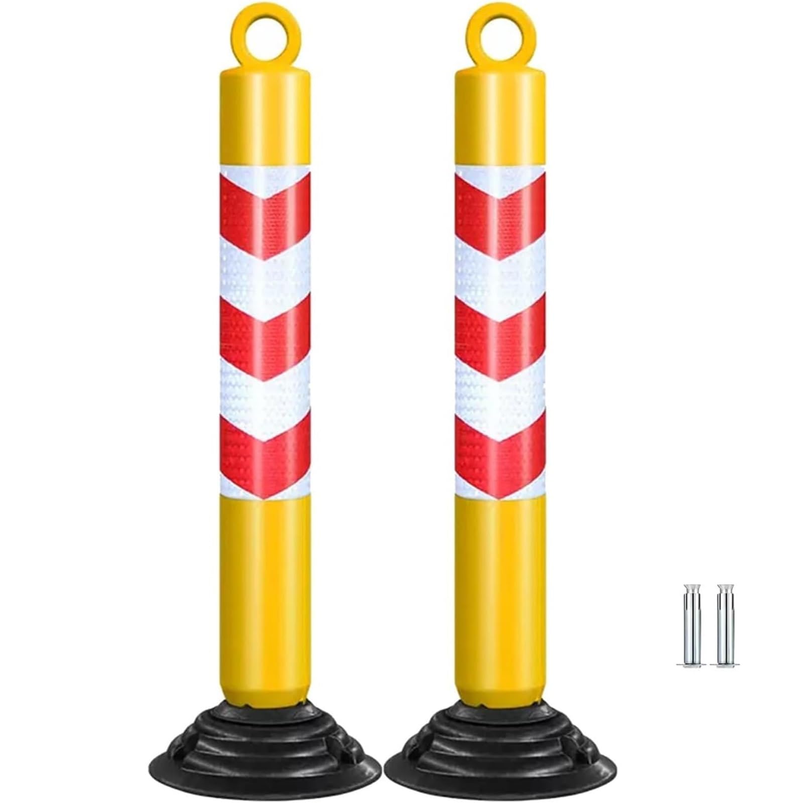 Poste Delimitador De Tráfico, Poste Delimitador De Cono De Seguridad, Postes Delimitadores De Tráfico Removibles, Poste Bolardo De Estacionamiento Flexible De Pu, Barrera Visual De Entrada p