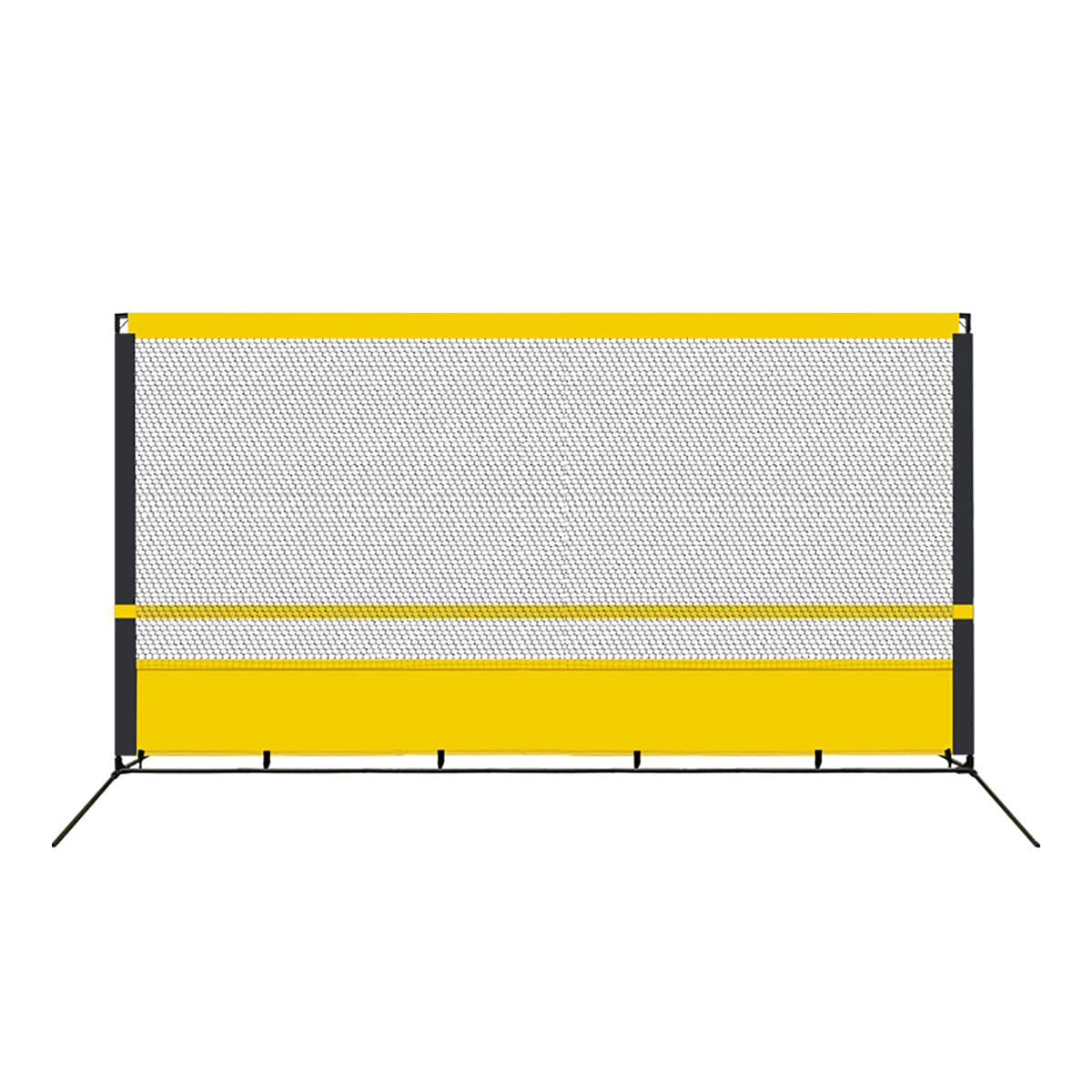 Rete da rimbalzo per tennis portatile 5,9x11,8 piedi allenamento indoor outdoor