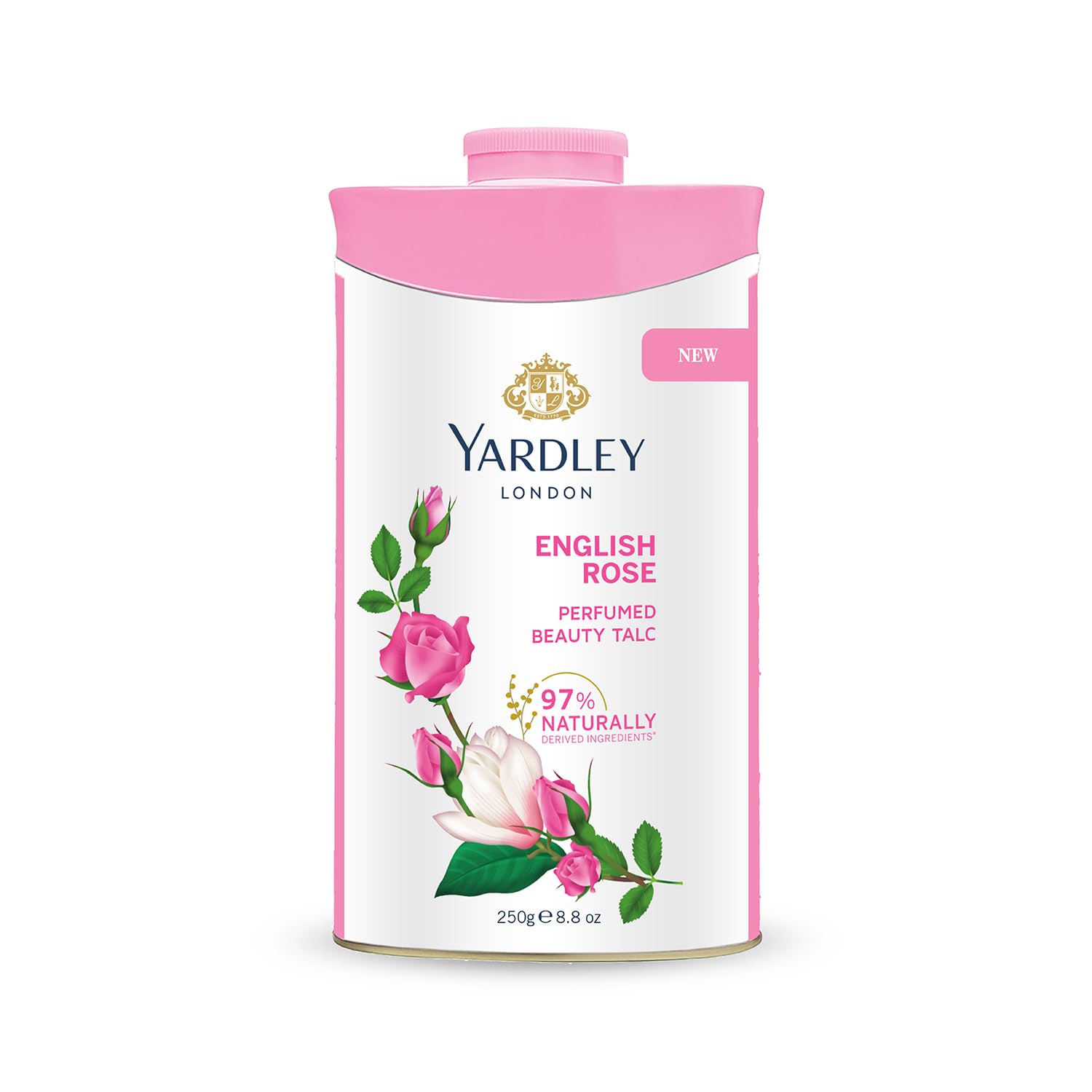 Yardley London English Rose Perfumed Talc| Fragrant Beauty Talc for Women| Smooth texture| 250g Yardley London English Rose Perfumed Talc| Fragrant Beauty Talc for Women| Smooth texture| 250g