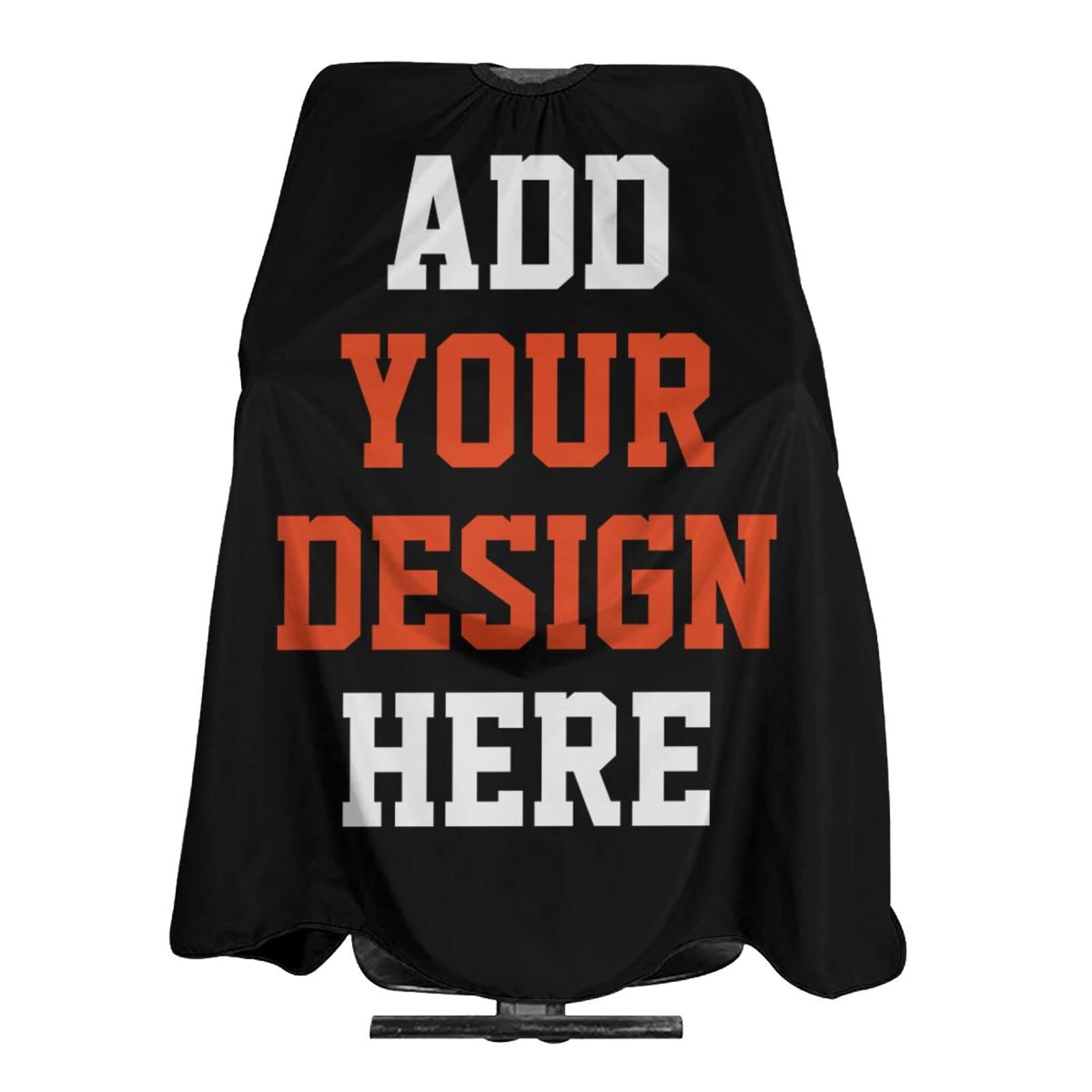 Midetoy Custom Barber Cape Personalized Salon Cape Hair Cutting Cape Customized Hairdressing Apron for Home Salon and Barbershop