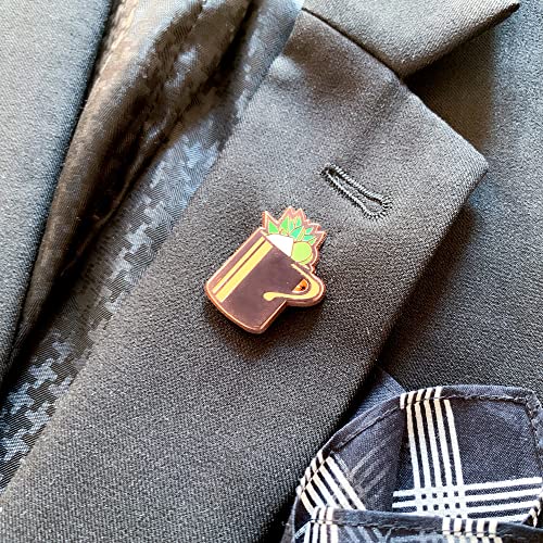 Image of Classic Cocktail Cute Enamel Pins for Bartender Aprons, Jackets, Backpacks and Purses, Shirt and Suit Lapels, Button Badges Brooch Fashion Jewelry