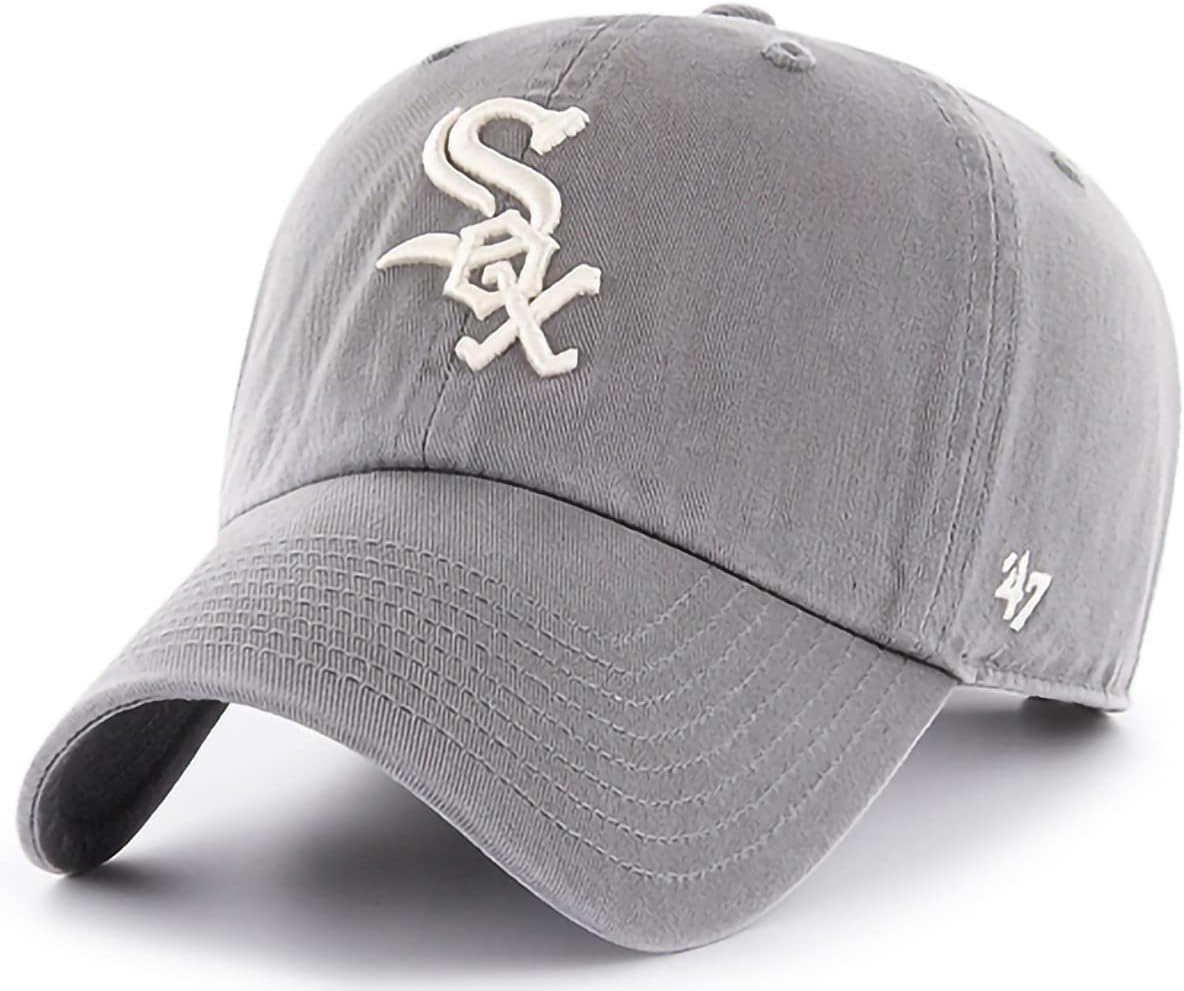 '47 New York Yankees Adjustable Cap Clean Up MLB, Chicago White Sox Dark Gray, One Size