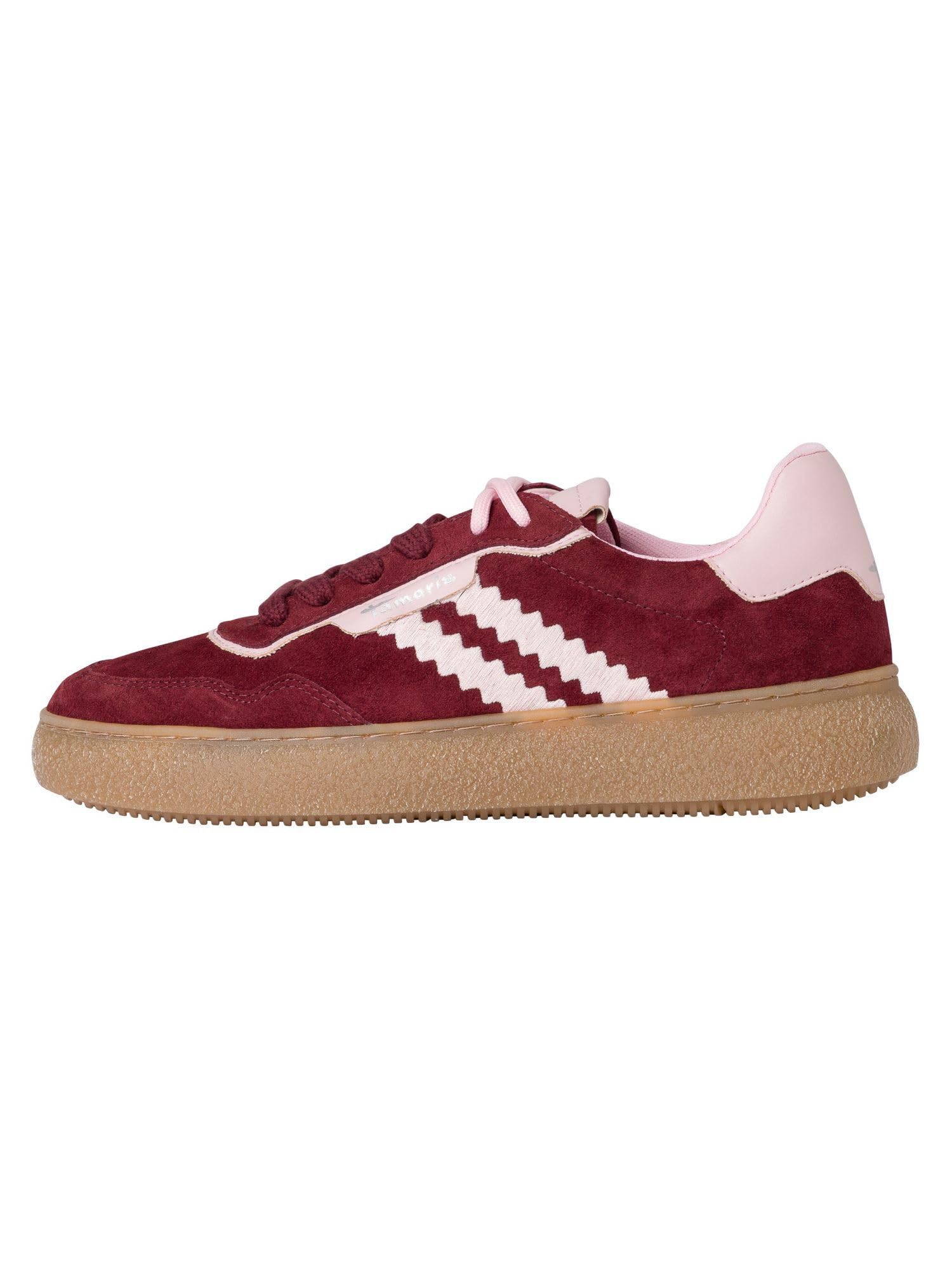 Tamaris Sneaker Materialmix Leder/Textil/Synthetik