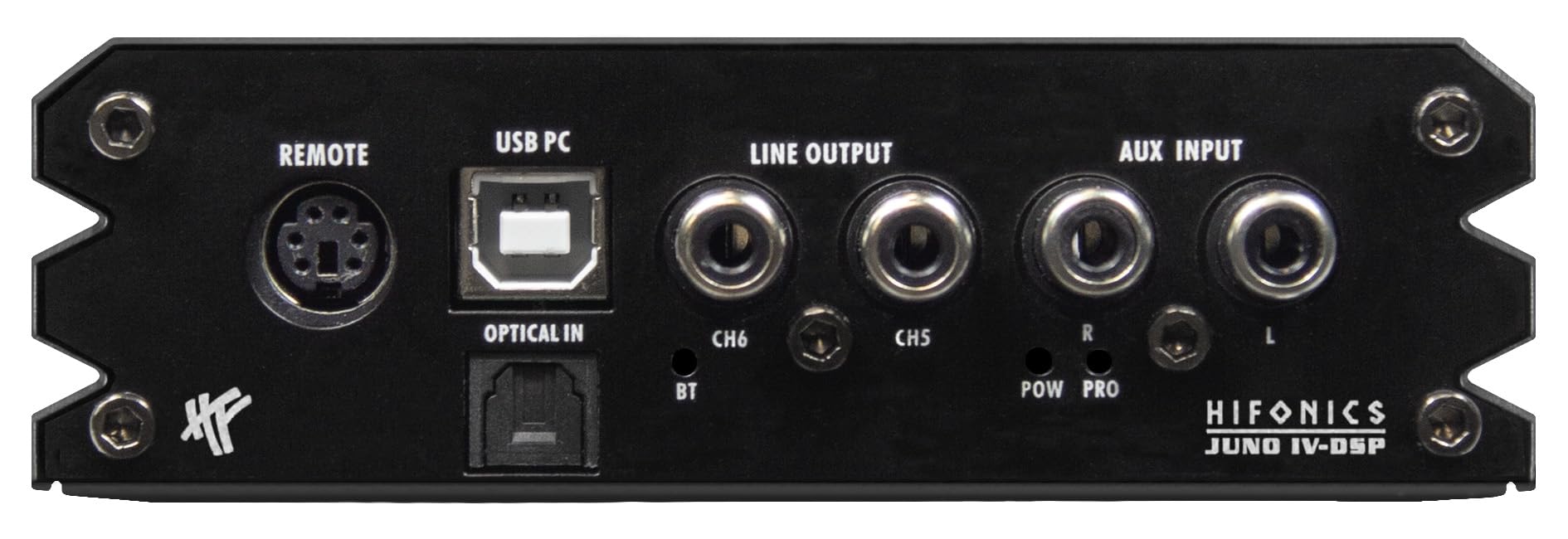HiFonics JUNO4DSP - 4-Kanal Verstärker mit 6-Kanal DSP
