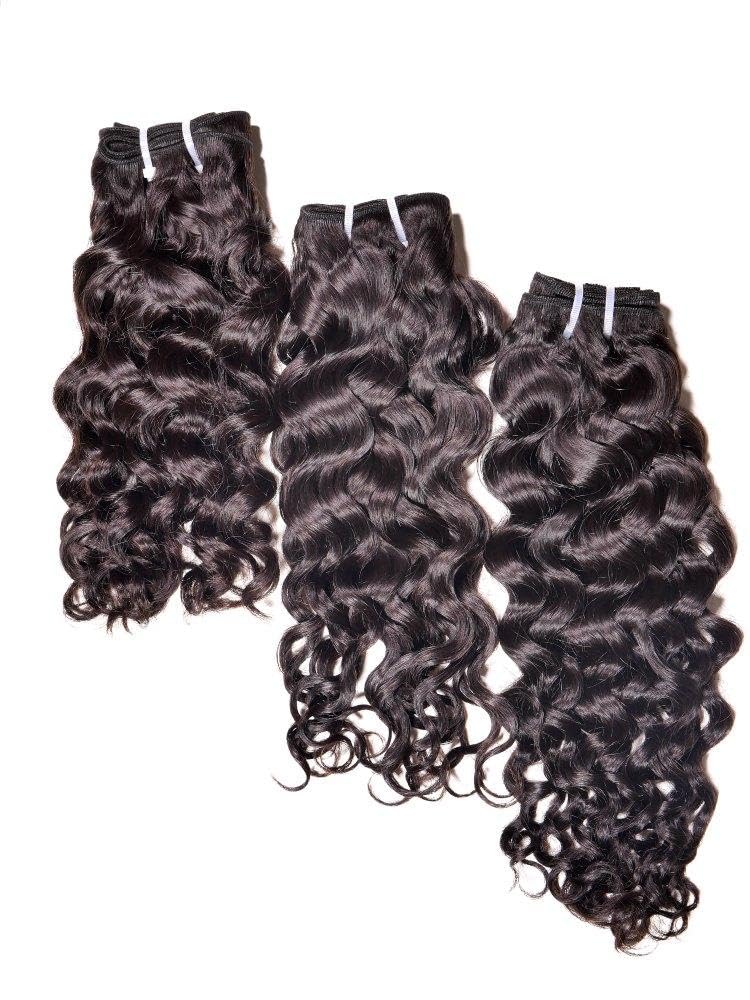 GoNaked Hair Brazilian Wavy Bundles Deals (20" 22" 24")