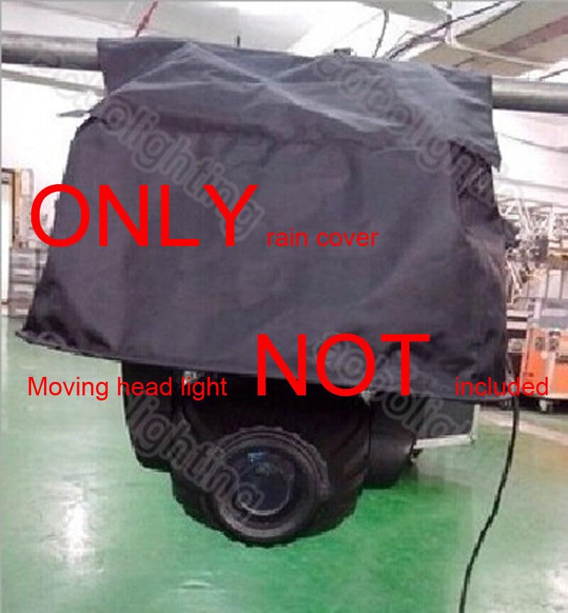 10 Pieces 1500W 1200W Spot Moving Head Lights Waterproof Rain Cover Outdoor DJ Disco Party Event Weather Cover, Rain Coat for Waterproof Moving Lights