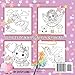 Cute Fairies & Magical Unicorns Coloring Book for Girls Ages 3-6: 50 Adorable Coloring Pages for Toddlers and Preschoolers: 50 Easy-to-Color Fairy and ... (Princesses & More Coloring Book for Kids)