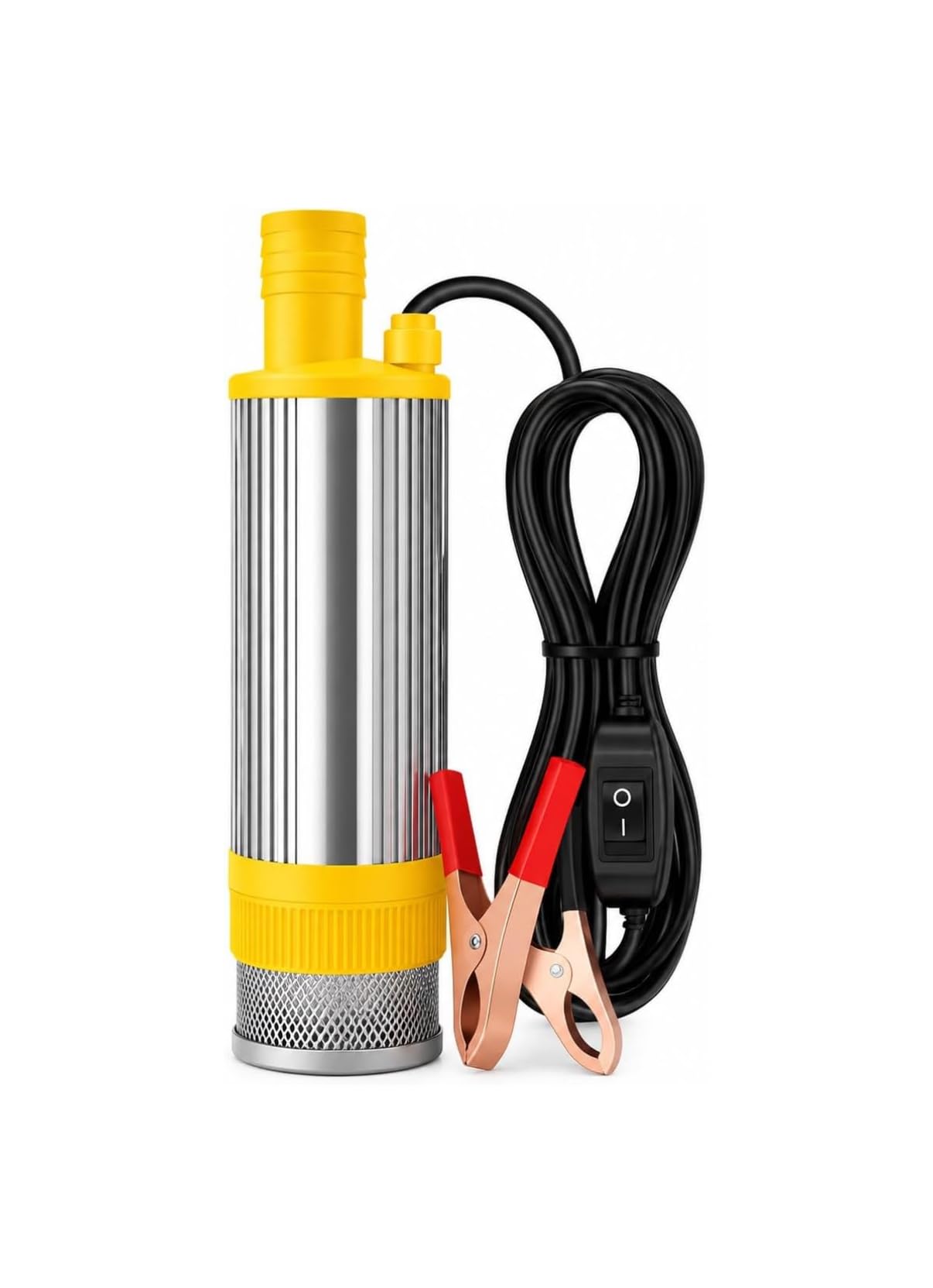 FLOJOY 38mm Submersible Diesel Transfer Pump 24V 100W | 25-30L/min Flow Rate, 3-4M Lift Capacity, Oil-Water Dual-Purpose, Battery Clamp Included-picture-19