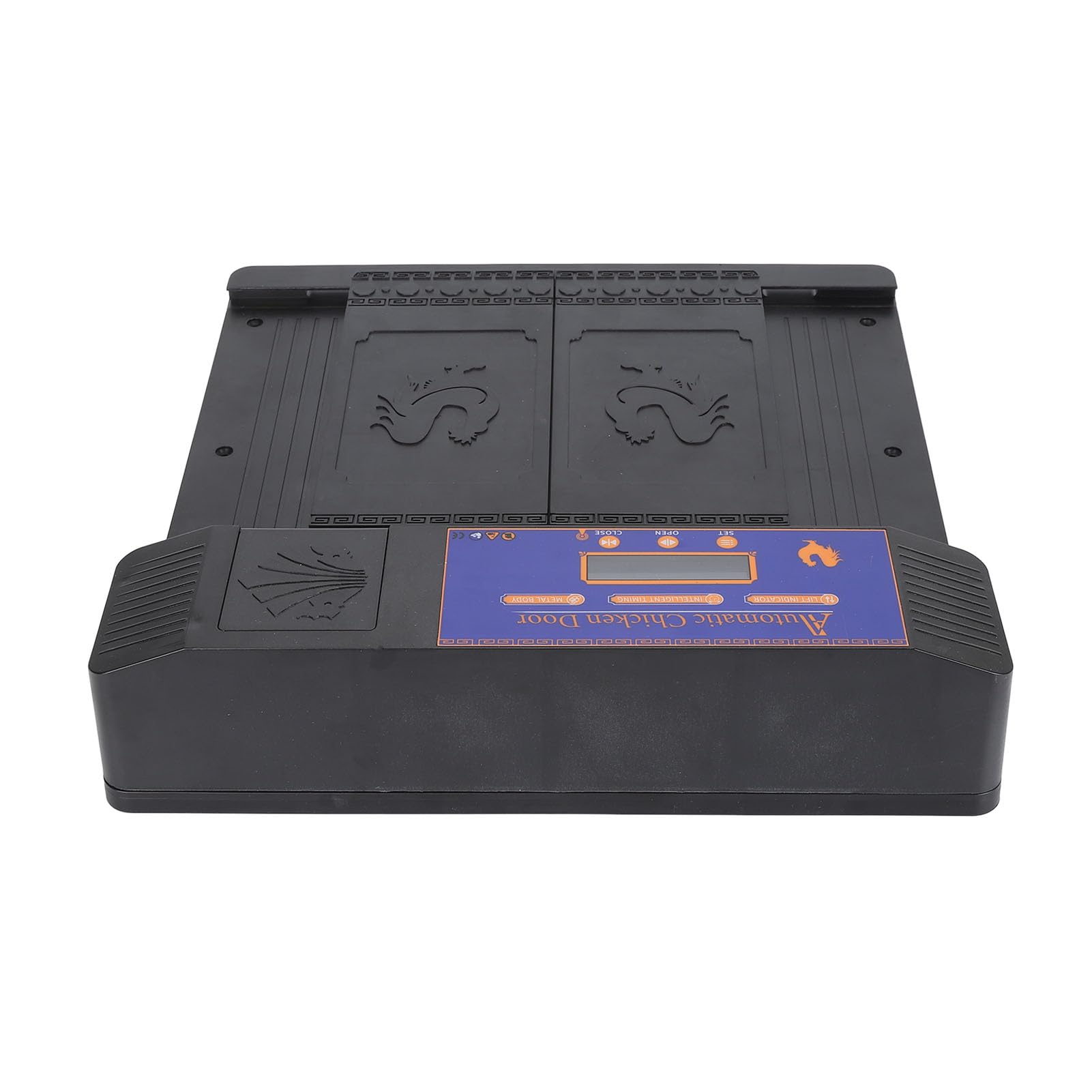 Asixxsix Porta Automatica per Pollaio, Doppio Timer di Apertura Display LED Apriporta Alimentata a Batteria, Porta Elettrica per Polli con Avviso di Batteria Scarica per Polli Grandi, Medi e Piccoli