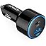 USB C Car Charger, Anker 49.5W PowerDrive Speed+ 2 Car Adapter with One 30W PD Port for MacBook Pro/Air 2018, iPad Pro, iPhon