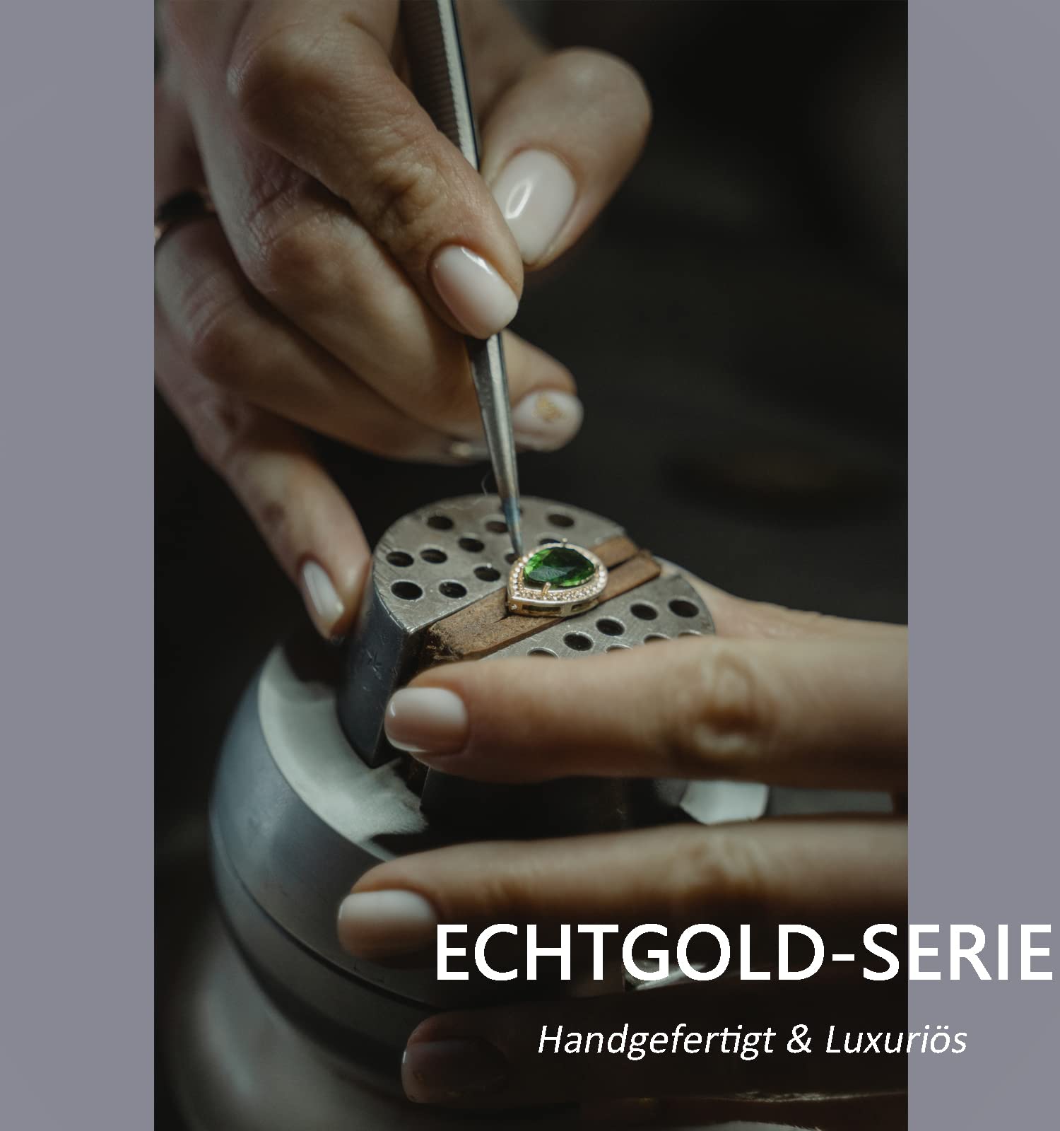 AMDXD Gioiello in vero oro rosa Au 375/585/750 - Fedi nuziali classiche con gocce di moissanite da 1 carati, anello 9 K/14 K/18 carati, oro rosa, misura 47-62