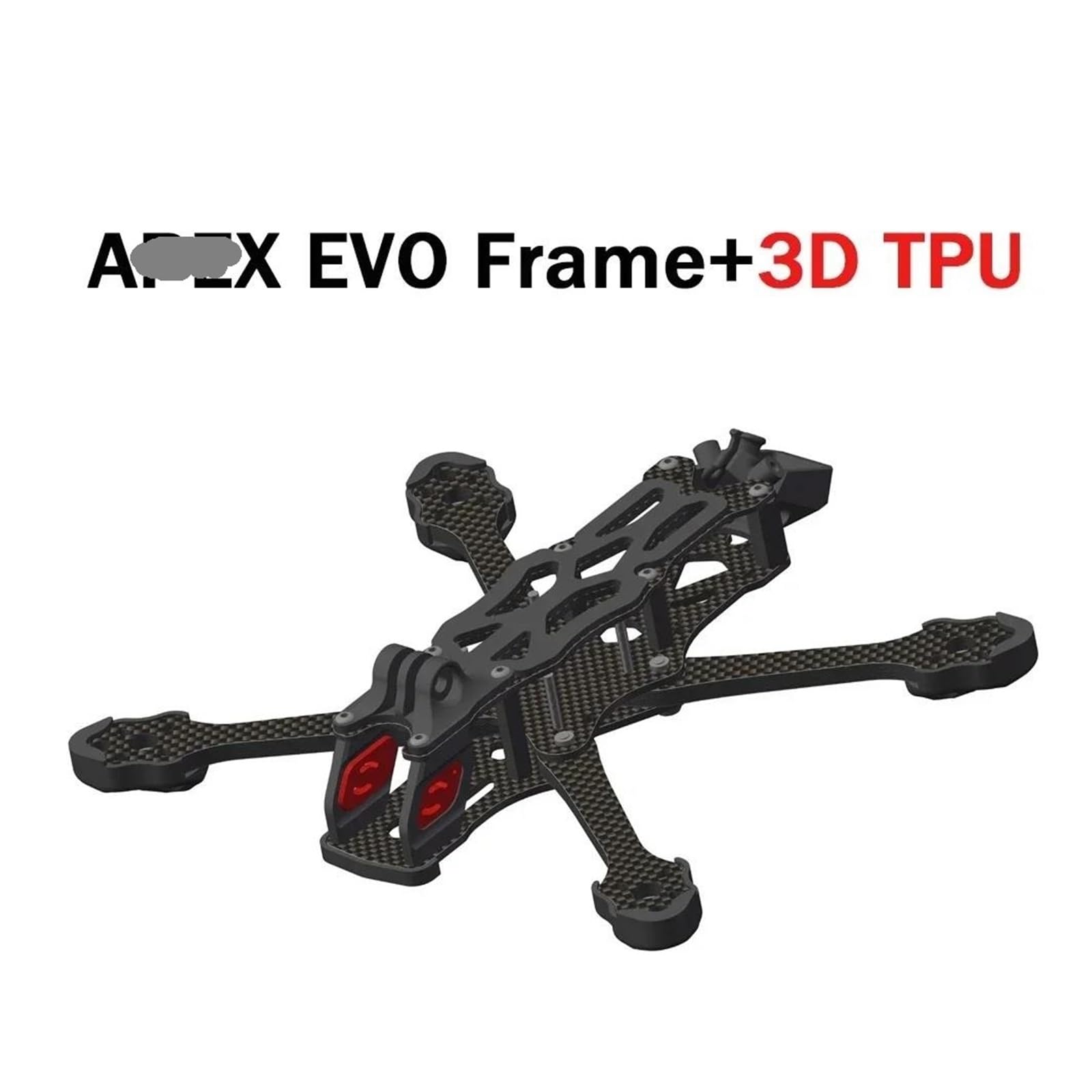 AP&EX EVO Frame Kit Quadcopter para CA&DD&X Vi&st&a Po&lar Ne&bu&la Pro Ru&nC&am Li&nk Ph&oe&nix D&JI O3 Unidad de aire 2306 Motor(Frame W 3D)