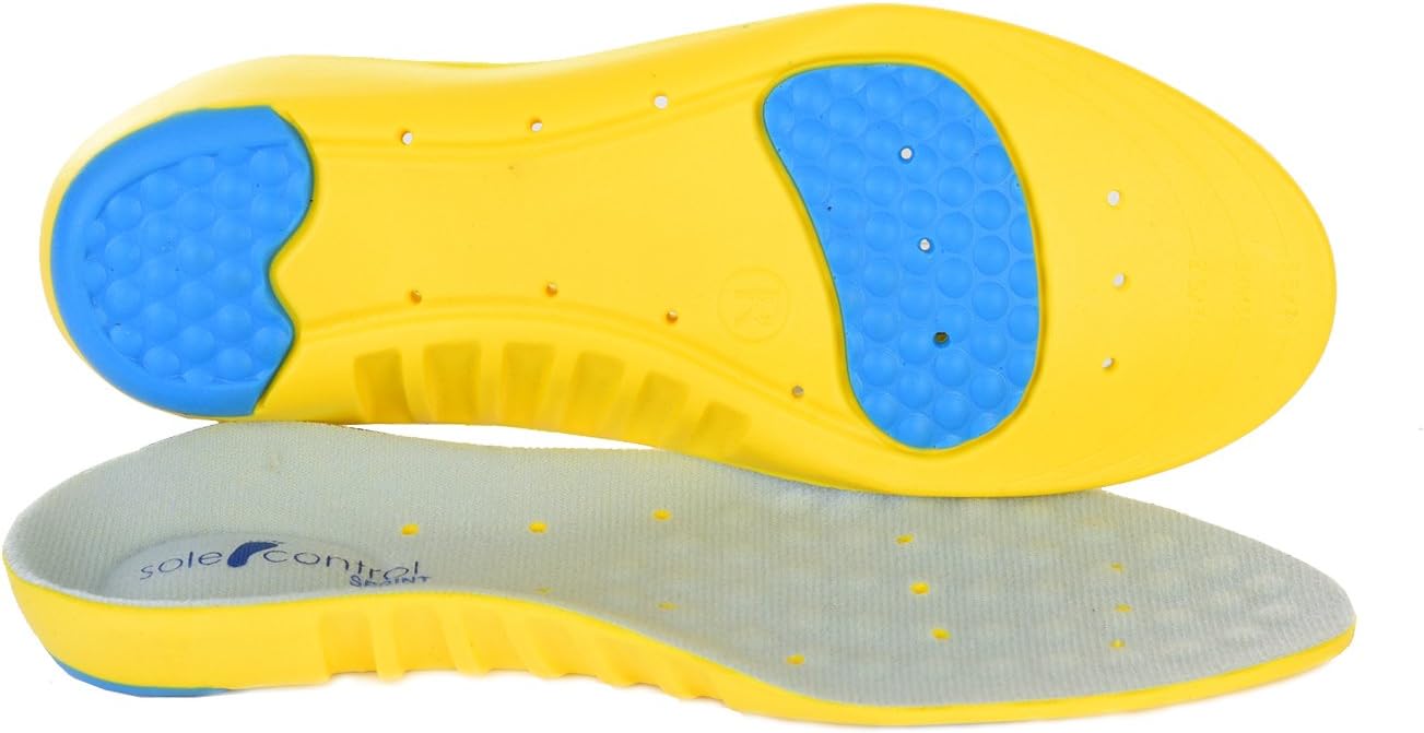 Sole Control Sprint Sports Orthotic Running Insoles, Heel, Metatarsal