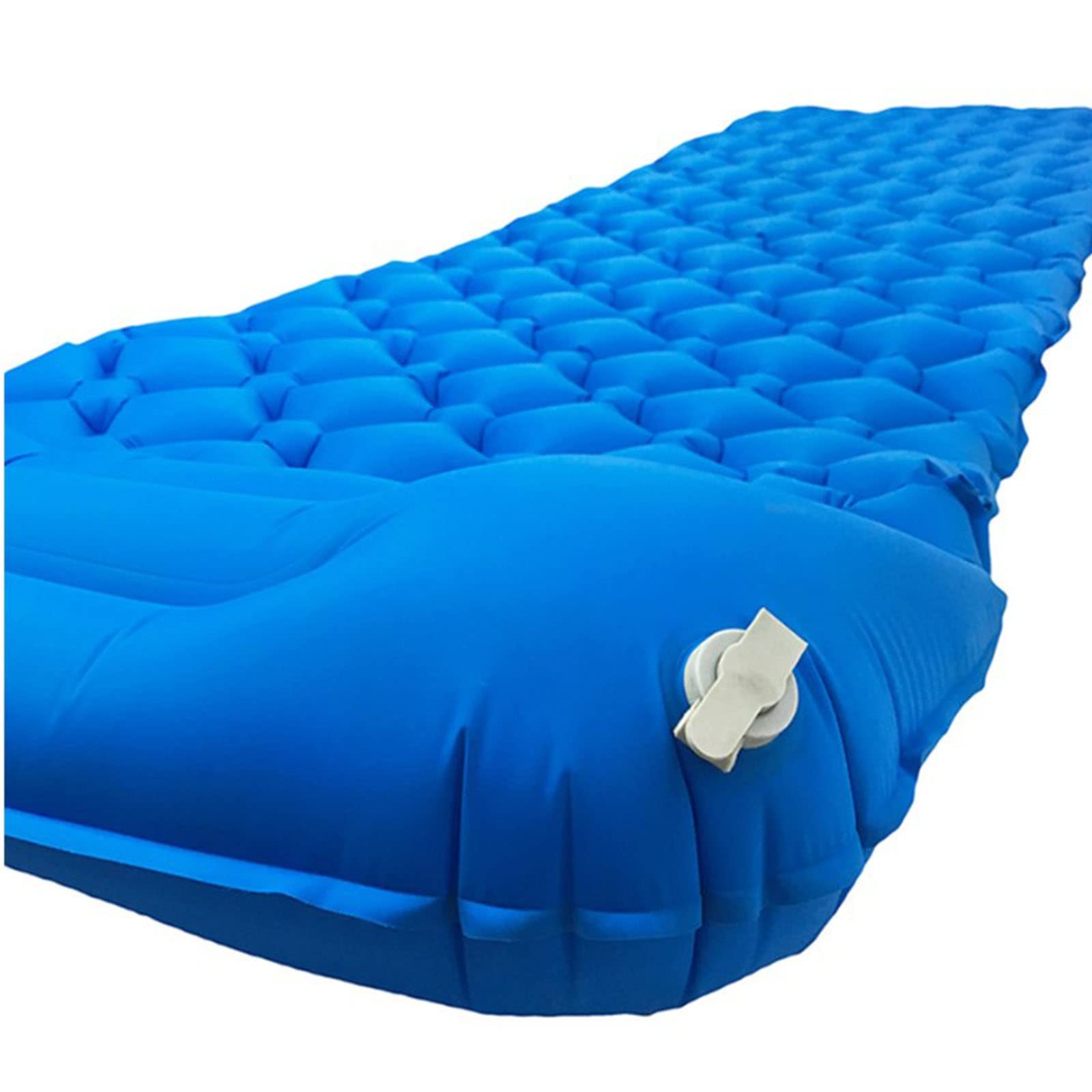 Materassino per Tenda da Esterno Campeggio Tappetino da Picnic Portatile Pausa Pranzo Cuscino per Dormire con Nido d'uovo (Blue)