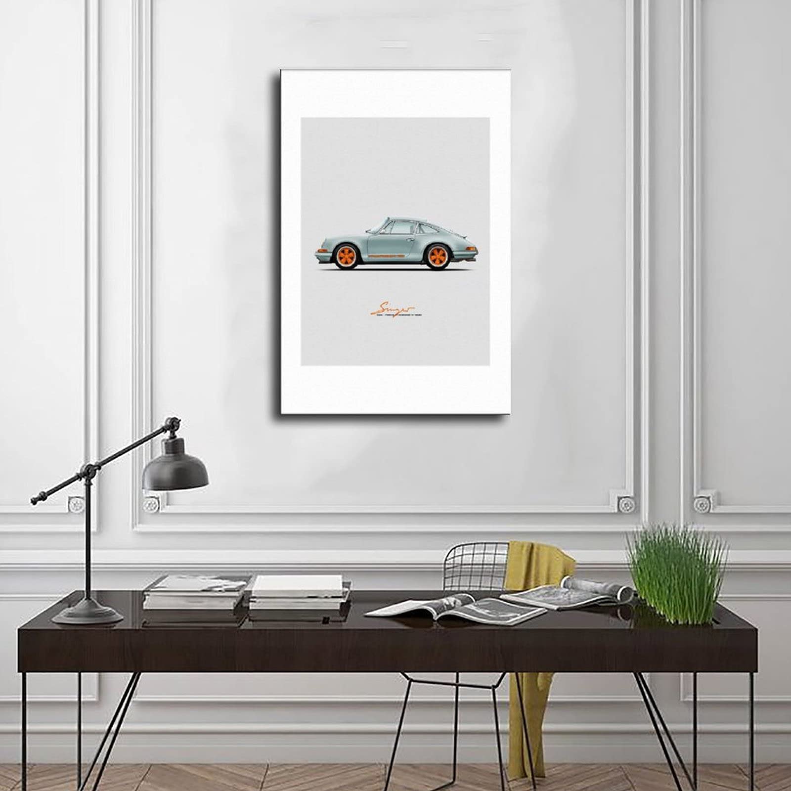 ZXXJ Dubai Porsches 911 Reimagined by Singer Poster Canvas Wall