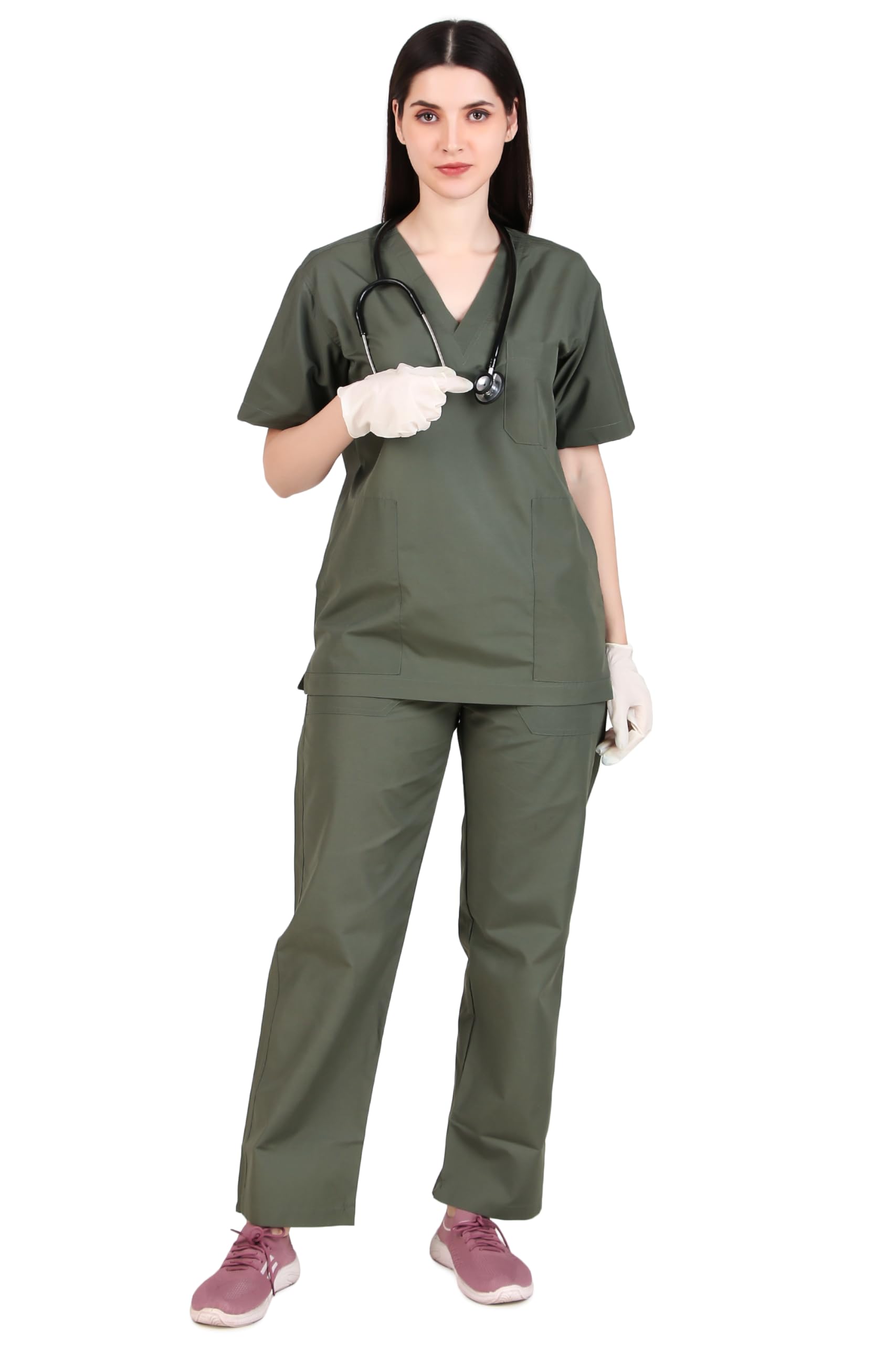 See full amazon price history chart for MediMarche Active Womens 5-Pocket Scrub Suit | Set of Top & Bottom | Half Sleeves | V Neck | Breathable Fabric | Uniform for Doctors, Nurses and Dentists MediMarche Active Womens 5-Pocket Scrub Suit | Set of Top & Bottom | Half Sleeves | V Neck | Breathable Fabric | Uniform for Doctors, Nurses and Dentists (B0CTFGGT16) Amazon Price History, Amazon Price Tracker